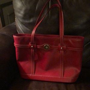 Dooney & Bourke large tote bag &credit card holder